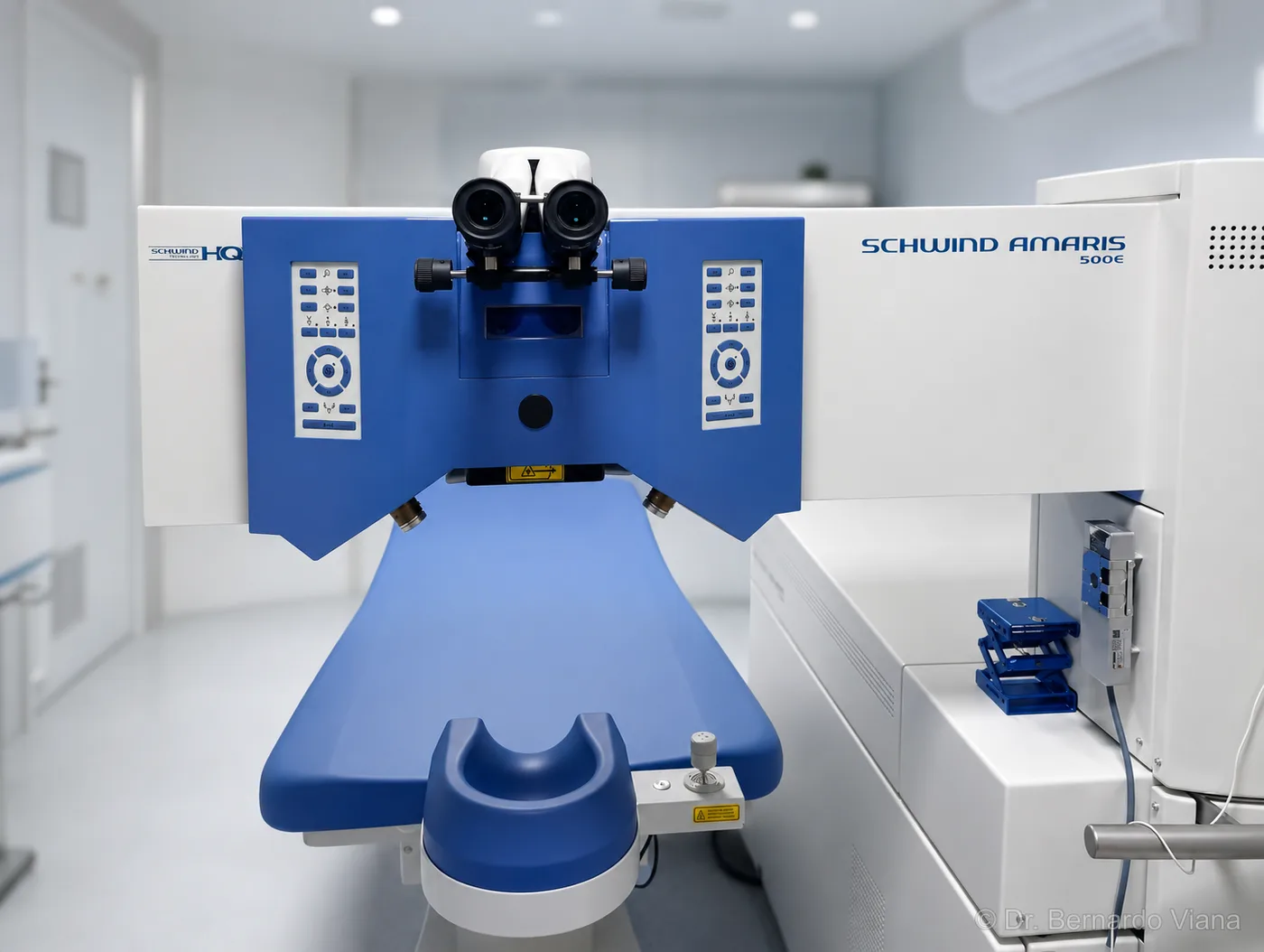 Laser SCHWIND AMARIS utilizado nas cirurgias refrativas pelo Dr. Bernardo Viana em Cachoeiro de Itapemirim